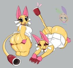 1boy 1girl1boy 1girls ass balloon balloon_animal balloon_dog big_ass big_breasts big_thighs cat_ears cat_tail catgirl claws dandy's_world dedachtt domestic_cat domestic_dog feet female looey_(dandy's_world) male origami paper paper_creature scraps_(dandy's_world)