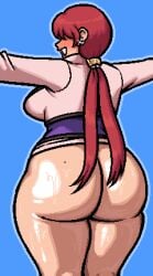 1girls ass_out big_ass big_breasts bottom_heavy bottomless bottomless_female bubble_butt clothed clothed_female dress exposed_ass fat_ass female female_only from_behind gyaru heart huge_ass huge_breasts king_of_fighters kof light-skinned_female light_skin long_hair mole mole_on_ass no_panties oiled oiled_ass orochi_shermie pale-skinned_female pale_skin ponytail royalmilk20 shermie_(kof) shiny_skin skirt skirt_lift skirt_up smiley_face smiling thick thick_ass thickness twintails upskirt vexwarlock voluptuous voluptuous_female wet wet_ass wet_body wet_skin