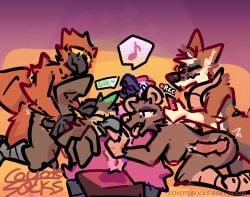 2025 absurd_res anal anal_sex animal_genitalia animal_penis anthro antlers anus arios_(phoenix) avian beak beak_fetish beak_play beak_sex beakjob bird blush bodily_fluids breasts brown_body brown_feathers brown_fur brown_rat canid canine canine_genitalia canine_penis canis closed_eyes coyote coyotesocks cum cum_in_ass cum_inside deer demi_(coyotesocks) electronics elf_owl english_text european_mythology eyeshadow feathers feet female finch fur furniture genital_fluids genitals greek_mythology green_feather_tips grey_beak grey_body grey_fur grey_talons group group_sex halftone hand_on_head handwritten_text hi_res horn hybrid internal knot knotted_penis knotting magenta_body magenta_feathers makeup male male/female male/male mammal murid murine musical_note musical_symbol mythological_avian mythological_bird mythological_creature mythological_firebird mythology one_eye_closed onomatopoeia open_beak open_mouth oral orange_body orange_feathers oscine owl passerine penetration penis phoenix phone precum rat recording recording_sex rodent saliva sex signature sill_(owl) sofa sofa_sex sound_effects spiral spiral_eyes symbol tail tail_feathers talon_hands tan_body tan_fur tapering_penis text tongue tongue_out true_owl tuft winged_arms wings yellow_eyes