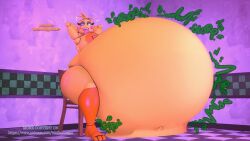 1girls animatronic animatronic_female belly belly_bulge big_belly big_belly_bulge big_breasts bigger_female breasts female female_focus five_nights_at_freddy's five_nights_at_freddy's_2 furry furry_female furry_pred human_prey hyper hyper_belly hyper_breasts hyper_thighs large_boobs large_breasts larger_female oral_vore soft_vore toy_chica_(fnaf) toy_chica_(love_taste) vore vore_belly vorthomas82