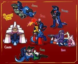 2026 3_toes 4_fingers anthro anthro_on_anthro anthro_penetrated anthro_penetrating anthro_penetrating_anthro arm_grab armarouge ass ball_grab balls big_breasts big_butt big_nipples big_penis black_body black_clothing black_exoskeleton black_footwear black_helmet black_pawpads black_shoes blue_balls blue_body blue_clothing blue_hair blue_hat blue_headwear blue_penis blue_scales blush bodily_fluids bottomwear breast_play breasts claws closed_eyes clothed clothed_male clothing cum cum_from_vagina cum_in_vagina cum_inside cum_on_penis cum_splatter cunnilingus cute_fangs cyclizar digitigrade dominant dominant_female dominant_humanoid duo elemental_creature entwined_tails erection exoskeleton eyewear fangs feet felid feline female female_on_top female_penetrated finger_claws fingerless_gloves fingers fist footwear from_front_position fully_clothed fur garganacl generation_9_pokemon genital_fluids genitals glans glasses gloves gloves_(marking) green_body green_clothing green_fur green_gloves green_handwear green_mask green_scales green_scarf grey_body grey_exoskeleton grey_eyes grey_eyewear grey_glasses hair half-closed_eyes hammer hand_holding handwear hat headgear headwear heart_symbol hi_res holding_object holding_weapon hug humanoid humanoid_genitalia humanoid_on_anthro humanoid_penis interspecies kerchief kissing larger_anthro larger_female larger_male leg_grab legs_up lizard lokix looking_at_another looking_down looking_pleasured lying male male/female male_on_bottom male_penetrating male_penetrating_female mammal markings meowscarada mineral_fauna missionary_position mostly_nude motion_lines multiple_images narrowed_eyes necktie nintendo nipples nude on_back on_bottom on_front on_one_leg on_top open_mouth oral orange_body orange_bottomwear orange_clothing orange_eyes orange_markings orange_pupils orange_scales orange_sclera orange_shorts orange_vulva pawpads penetration penis pink_body pink_glans pink_hair pink_nipples pink_nose pink_pawpads pokemon pokemon_(species) pupils purple_eyes purple_sclera pussyjob rear_view red_clothing red_footwear red_helmet red_kerchief red_necktie red_socks red_vulva reptile reverse_stand_and_carry_position saliva saliva_string scales scalie scarf sex shoes shorts sitting size_difference small_dom_big_sub smaller_anthro smaller_female smaller_male smaller_penetrated smile socks speech_bubble spikes spikes_(anatomy) standing standing_sex submissive submissive_anthro submissive_male tail tail_around_leg tail_coil tan_body teeth thick_thighs thigh_grab thigh_sex tight_fit tinkaton titjob toe_claws toes tongue tongue_out tools ulti_(ultilix) ultilix vaginal_penetration vulva weapon white_body white_claws white_clothing white_exoskeleton white_eyes white_footwear white_shoes white_socks yellow_body yellow_eyes yellow_sclera