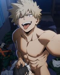 bakugou katsuki from boku no hero academia by hawkchan99