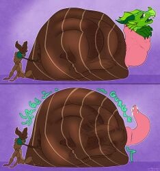 abdomen_vore absurd_res anthro arthropod arthropod_abdomen arthropod_abdomen_genitalia arthropod_abdomen_penis bodily_fluids bulge cock_vore cum death digestion digestion_implied digestion_noises digestion_sequence dragon duo erection fatal fatal_vore feral fly_(animal) genital_fluids genitals hi_res insects lizard male male/male mosquito multi_arm multi_limb mythological_creature mythological_scalie mythology penile penis prehensile_penis proboscis_(anatomy) reptile scalie sitting unusual_vore vore waismuth