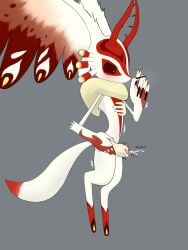 2022 ahab_null alien ambiguous_gender ambiguous_human anthro antlers biped black_fingernails black_nails black_sclera blush bodily_fluids breath chaos_elfilis chest_tuft chinchilla chinchillid colored_nails countershade_torso countershading cum cumshot digital_drawing_(artwork) digital_media_(artwork) digitigrade dipstick_tail disembodied_hand duo ejaculation ellipsis emanata erection fingernails flash_emanata fluffy fluffy_tail fur genital_fluids genitals grey_background hand_on_chest handjob handjob_from_behind head_wings heart_symbol hi_res horn huge_wings human human_on_anthro interspecies japanese_description japanese_text kirby_(series) kirby_and_the_forgotten_land looking_at_genitalia looking_at_own_penis looking_at_penis looking_at_self looking_down male male/ambiguous male_anthro mammal markings mostly_offscreen_character mostly_offscreen_human mouthless multicolored_body multicolored_fur nails narrowed_eyes neck_tuft nintendo orange_penis orgasm penile penis pupils red_body red_fur rodent sex side_view simple_background tail tail_markings tan_body tan_fur tapering_penis tears text tremble_spikes tuft unusual_wing_placement white_body white_fur white_pupils wings wrist_grab