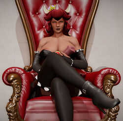 bowsette from mario (series) by hdregrets