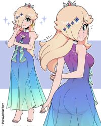 princess rosalina from mario (series) by pigwazowzky