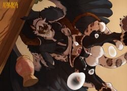 2026 andromorph andromorph/male andromorph_penetrated animal_genitalia animal_penis anthro anthro_on_feral anthro_penetrated avian balls big_balls biped black_body black_clothing black_fur black_legwear black_panties black_thigh_highs black_underwear blue_eyes bodily_fluids brown_body brown_fur clothed clothing cum cum_in_vagina cum_inside detailed_background digital_media_(artwork) duo erection faunoiphilia feathered_wings feathers felid feline feline_genitalia feline_penis femboy feral feral_penetrating feral_penetrating_anthro fur genital_fluids genitals gryphon hair inside intersex intersex/male intersex_penetrated jamura larger_feral larger_male legwear low-angle_view lynx maid_headdress maid_uniform male male_feral male_penetrating male_penetrating_andromorph male_penetrating_intersex mammal markings mythological_avian mythological_creature mythology nawka panties panties_down partially_clothed penetration penis quadruped sex size_difference smaller_andromorph smaller_anthro smaller_intersex spots spotted_body spotted_fur tan_body tan_fur thigh_highs underwear underwear_down uniform vulva whiskers white_balls white_body white_fur white_hair wings zoophilia