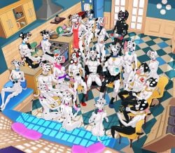 101_dalmatian_street 101_dalmatians abs aged_up anthro anthrofied appliance apron apron_only balls beverage bottomwear breasts brother_(lore) brother_and_sister_(lore) brothers_(lore) bulge butt canid canine canis casual_nudity cellphone chain_necklace chair clothing coffee coffee_mug collar container cooking cup d.j._(101_dalmatians) da_vinci_(101_dalmatians) dal101strefan dallas_(101_dalmatians) dalmatian dante_(101_dalmatians) daughter_(lore) dawkins_(101_dalmatians) dee_dee_(101_dalmatians) deepak_(101_dalmatians) deja_vu_(101_dalmatians) delgado_(101_dalmatians) delilah_(101_dalmatians) destiny_(101_dalmatians) detailed_background diesel_(101_dalmatians) digital_media_(artwork) dimitri_1_(101_dalmatians) dimitri_2_(101_dalmatians) dimitri_3_(101_dalmatians) dimitri_trio_(101_dalmatians) disney dizzy_(101_dalmatians) dolly_(101_dalmatians) domestic_dog dorothy_(101_dalmatians) doug_(101_dalmatians) dylan_(101_dalmatians) eating electronics father_(lore) father_and_child_(lore) father_and_daughter_(lore) father_and_son_(lore) feet female flaccid food foreskin fridge fur furniture genitals group headphones hi_res holding_container holding_cup holding_food holding_fork holding_knife holding_mug holding_object holding_pan holding_tray humanoid_genitalia humanoid_penis jewelry kitchen kitchen_appliance knife licking licking_lips licking_own_lips looking_at_another male mammal markings mother_(lore) mother_and_child_(lore) mother_and_daughter_(lore) mother_and_son_(lore) mug necklace nipples nude open_mouth pancake parent_(lore) parent_and_child_(lore) parent_and_daughter_(lore) parent_and_son_(lore) partially_retracted_foreskin pecs penis phone pillow plate shorts sibling_(lore) sink sister_(lore) sisters_(lore) sitting smartphone smile son_(lore) spots spotted_body standing stove tail toes tongue tongue_out tools triple_d_(101_dalmatians) triplets_(lore) vulva washing_dishes