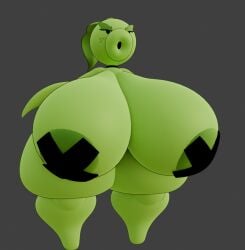 3d 3d_(artwork) 3d_model 3d_render angry angry_expression angry_eyes angry_face anthro anthro_female anthrofied areola areola_slip areolae areolae_slip areolae_visible_through_clothing artist_request ass ass_bigger_than_head big_areola big_areolae big_areolas big_ass big_breasts big_thighs breast_squeeze breasts breasts_bigger_than_head breasts_out curvaceous curvaceous_female curvy curvy_body curvy_female curvy_figure huge_breasts huge_thighs large_ass large_breasts massive_breasts model pasties plant plant_girl plant_humanoid plants_vs_zombies popcap_games pvz repeater_(pvz) thighhighs thighs viewed_from_below voluptuous voluptuous_anthro voluptuous_female