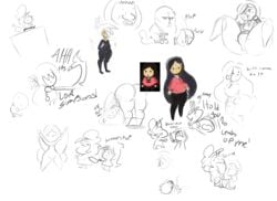 ass big_ass big_butt big_thighs black_hair brad_armstrong buddy_armstrong doodle dumplis_(artist) female lisa_(series) lisa_the_joyful lisa_the_painful mob_face pink_shirt terry_hintz thighs