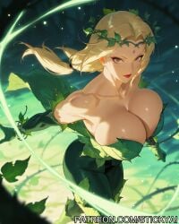 1girls anime blonde_hair breasts breasts brown_eyes fit naruto naruto_shippuden nsfw poison_ivy tsunade