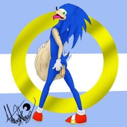 anal anal_sex anal_vore anthro blush blush_lines duo eulipotyphlan fledgedragonfox hedgehog human humanoid male male/male male_pred male_prey mammal penetration sega simple_background sonic_(series) sonic_the_hedgehog sonic_the_hedgehog_(series) tail tail_motion tailwag tongue tongue_out vore