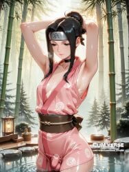ai_generated ecchi ecchidreams futa_only futanari haku_(naruto) naruto naruto_(classic) naruto_(series) naruto_shippuden newhalf nsfwaifu