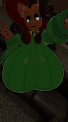 arinatheartist big_breasts breasts female huge_breasts hyper_breasts nonarycubed tagme thick_thighs wide_hips