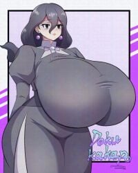 1girls ass big_ass big_breasts big_thighs breasts butt clothed_female codeorange162 female female_only gigantic_ass gigantic_breasts gigantic_thighs hair hex_maniac hex_maniac_(z-a) huge_ass huge_breasts huge_thighs light-skinned_female milf nipple_bulge npc_trainer pokemon pokemon_legends:_z-a purple purple_eyes purple_hair solo tagme thick_thighs thighs