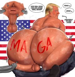 ass back_view balls big_butt bizarre dialogue donald_j_trump english_text erection faceless_male fat fat_ass fat_man gay huge_ass inviting looking_back male male/male male_only obese obese_male old_man older_male overweight overweight_male paldraws pants_down penis politician politics presenting presenting_ass presenting_butt stranger text yaoi