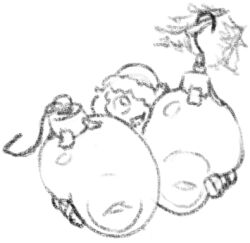 big_breasts breast_hold breast_lift breast_squeeze breasts breasts_out christmas christmas_ornament christmas_ornaments hanging_breasts holidays hook huge_breasts hyper hyper_breasts inverted_nipples kira_(yetig) large_breasts massive_breasts meme nipples oc original_character self_upload sketch tape xmas yetig