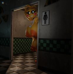 toy chica (fnaf) from five nights at freddy's by feversfm