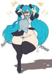 1girls alternate_version_at_source big_hipped big_hips blue_hair bottom_heavy female female_focus female_only full_body hatsune_miku hip_expansion hip_inflation hips hips_wider_than_shoulders huge_hips koi_alive large_hips panties solo solo_female thick_thighs thigh_expansion thigh_inflation thighs vocaloid wide_hips