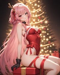 ai_generated christmas christmas_outfit essievt tagme vtuber