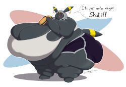 big_breasts breasts fat huge_breasts mackbeard3 pokémon_(species) pokemon pokemon_(species) thick_thighs umbreon wide_hips