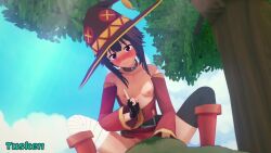 1boy 1girls 3d 3d_animation animated big_penis cheating cheating_whore clothed clothing cowgirl_position cum cum_in_pussy cum_inside goblin goblin_male kono_subarashii_sekai_ni_shukufuku_wo! megumin petite pussy seductive seductive_look sex sex_slave small_breasts smooth_skin sound tagme thighs tusken77 vagina vaginal_penetration vaginal_sex video witch witch_hat wizard wizard_hat