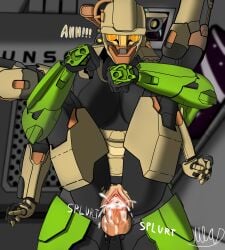 1boy 1boy1girl 1girls 343_industries armor balls big_breasts big_penis breasts clothed_sex cum cum_in_pussy cum_inside detailed_background female_penetrated gloves green_armor halo_(game) halo_(series) helmet highres legs_held_open legs_up linda-058 master_chief orgasm penis power_armor pussy pussy_juice reverse_stand_and_carry_position reverse_suspended_congress sex spartan_(halo) spread_legs straight unknownlemon vaginal_penetration vaginal_sex