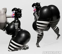 3d big_ass big_breasts blowjob breasts_bigger_than_head chubby_female deckersfm five_nights_at_freddy's five_nights_at_freddy's_2 marionette_(fnaf) puppet_(fnaf) puppet_(thepuppetlover)