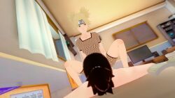 3d anime_style breasts fucked koikatsu nara_shikamaru naruto nude pornography pussy sex temari wet_pussy