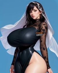 1girls ai_generated asian asian_bimbo asian_female big_breasts bimbo black_hair dat_ass dumptruck_ass female_only hourglass_figure huge_breasts kw0337 osaragi_(sakamoto_days) paag pale-skinned_female pale_skin sakamoto_days solo solo_female thick_thighs thunder_thighs thunderthighs venus_body voluptuous voluptuous_female wide_hips