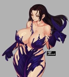 big_breasts cleavage female female_only jun_kazama kazama_jun milf namco partially_clothed tekken tekken_2 tekken_8 tekken_tag_tournament tekken_tag_tournament_2 unknown_(tekken)