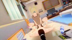 3d anime_style breasts fucked koikatsu nara_shikamaru naruto nude pornography pussy sex temari wet_pussy