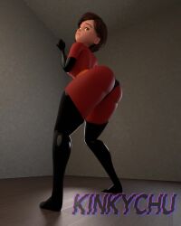 animated clapping_cheeks elastigirl elastigirl_(fortnite) fat_ass female female_only fortnite fortnite:_battle_royale helen_parr pixar_mom short_hair skin_tight skintight solo_female sound tagme the_incredibles twerk video