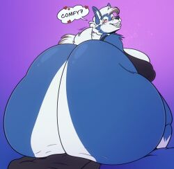 big_ass big_breasts breasts bubble_butt female galacticgoodie huge_ass lycanroc thick_thighs wide_hips