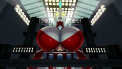 3d galactic_art large_breasts original original_character robot robot_girl robot_humanoid ultraman_(franchise) ultrawoman