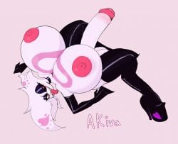 1futa 2d 2d_(artwork) akiva angel_dust_(hazbin_hotel) anthro big_balls big_breasts big_penis big_testicles big_thighs choker cock_ring futa_only futanari hazbin_hotel highres hourglass_figure huge_balls huge_breasts huge_cock latex pink_fur pink_hair red_eyes sharp_teeth solo spider thick_thighs tongue tongue_out white_fur white_hair wide_hips