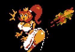 cleavage crown mario_(series) nintendo nintendo_entertainment_system pixel_art princess_peach princess_peach_sprite_redraw_(meme) super_mario_bros. super_mario_bros._(nes) wapcum warppig