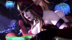 2girls 3d alliance_(warcraft) ambrosine92 animated blizzard_entertainment blood_elf blood_elf_rogue breasts broken_isles elf female first_arcanist_thalyssra gloves handjob horde large_breasts mage_(warcraft) male nightborne nightborne_mage nipples no_sound penis pointy_ears pov rogue_(warcraft) source_filmmaker source_request suramar unseen_male_face valeera_sanguinar video warcraft world_of_warcraft