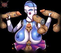 1girls 2019 4futas ballora ballora_(fnafsl) breasts fellatio female five_nights_at_freddy's futanari group hair handjob male minireena nipples oral outercourse paizuri penis romman08 sex sister_location solo_focus straight video_games