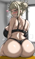 1girls ai_generated ass ass_bigger_than_head ass_focus blush blushing blushing_at_viewer blushing_face blushing_female boku_no_hero_academia boobies boobs bra breasts enigi09_(ai_style) fat_ass fat_butt female female_only fuck_me_eyes heavy_blush heavy_breathing himiko_toga huge_ass huge_boobs huge_breasts huge_butt light-skinned_female my_hero_academia seducing seducing_viewer seductive seductive_eyes seductive_look seductive_pose seductive_smile solo sweat sweating sweaty sweaty_ass sweaty_breasts thong tits titties toga_himiko wants_to_fuck