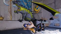 big_penis candace_(genshin_impact) ethereal_(zenless_zone_zero) genshin_impact hati_(zenless_zone_zero) monster penetration pussy