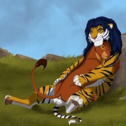 disney duo felid feline female feral hi_res hybrid kovu_muabdib liger lion male male/female mammal pantherine penetration rani_(the_lion_guard) stm2126 the_lion_guard the_lion_king tiger