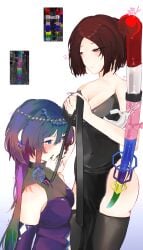 2girls asian_female breasts cleavage clothed clothing community's_top_towers degradation dress eternal_towers_of_hell etoh:_the_eternal_abyss female female_only juke's_towers_of_hell leash mommy octawave reference_image roblox roblox_game stone_(tea) tagme thighs top_towers_community tower_of_wigglecore_(tea) towerhuman_(jtoh)