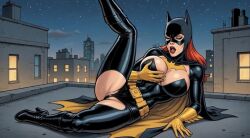 ai_assisted ai_generated batgirl batgirl_(barbara_gordon) batman_(series) dc_comics mrflat