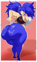 sonic the hedgehog from danganronpa by z3husky