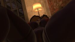 laying_down primebooba pussy_focus vrchat warframe wisp_(warframe)