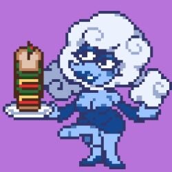 1:1 1futa air_creature air_humanoid animal_humanoid anthro ass belly big_belly big_breasts big_butt big_penis blue_body blue_clothing blue_dress blue_eyes blue_skin blush bovid breasts caprine casual_exposure clothed clothing cloud cloud_hair cloud_humanoid curly_hair darkner deltarune digital_media_(artwork) dress elemental_creature elemental_humanoid elnina_(deltarune) erection eyelashes eyeliner fingers food footwear futa_only futanari genitals gynomorph hair holding_food holding_object holding_plate holding_sandwich huge_cock humanoid intersex lips living_cloud makeup mammal mascara moronicpixels navel nipple_slip nipples not_furry penis pixel_(artwork) plate purple_background sandwich_(food) sheep shoes simple_background small_dress small_waist smile solo standing teeth thick_lips thick_thighs tight_clothing tight_dress twintails undertale_(series) v-line water water_creature weather white_hair wide_hips xenias98
