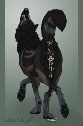2021 anal_canal anatomically_correct anatomically_correct_anus anatomically_correct_genitalia anatomically_correct_vulva animal_genitalia animal_vulva anus ass black_anus black_body black_fur black_nose black_pawpads black_vulva bodily_fluids brown_body brown_fur bubble canid canine canine_genitalia canine_vulva canis cervix claws clitoral_fossa clitoris crossed_legs cum cum_bubble cum_drip cum_from_ass cum_in_ass cum_in_vagina cum_inside cum_on_anus cum_on_fur cum_on_ground cum_on_leg cum_on_perineum cum_on_surface cum_on_vulva cum_pool cum_strand cum_string dewclaw digital_drawing_(artwork) digital_media_(artwork) dripping english_text female feral fur gaping gaping_anus gaping_vagina genital_fluids genitals hi_res hiona leaking leaking_anus leaking_cum leaking_vagina looking_up lotherbull mammal pawpads paws perineum presenting presenting_anus presenting_hindquarters presenting_vulva quadruped raised_leg raised_tail rear_view simple_background solo tail text vaginal_canal vaginal_fluids vaginal_fluids_on_vulva vulva wolf