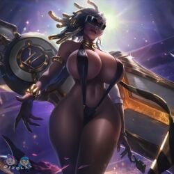 1girls ai_assisted ai_edit ass big_breasts bikini bimbo bimbo_body breasts child_bearing_hips curvaceous curvaceous_ass curvaceous_body curvaceous_female curvaceous_figure curvaceous_hips curvaceous_thighs curvy curvy_body curvy_female curvy_figure curvy_hips curvy_thighs dark-skinned_female dark_skin dizelxl dreadlocks edit edited_official_artwork female female_focus female_only large_breasts league_of_legends micro_bikini prestige_skin riot_games senna_(league_of_legends) sling_bikini slingshot_swimsuit solo solo_female solo_focus thick thick_hips thick_legs true_damage_senna true_damage_senna_prestige_edition true_damage_series voluptuous_female waifu