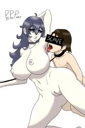1boy 2026 armpits arms_up breasts female femdom nude popopart request requested slave slave_collar vagina